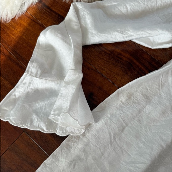 H&M White Ruffled Blouse - Picture 3 of 6